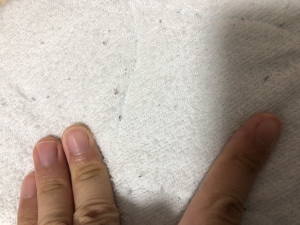 Bの時の指について